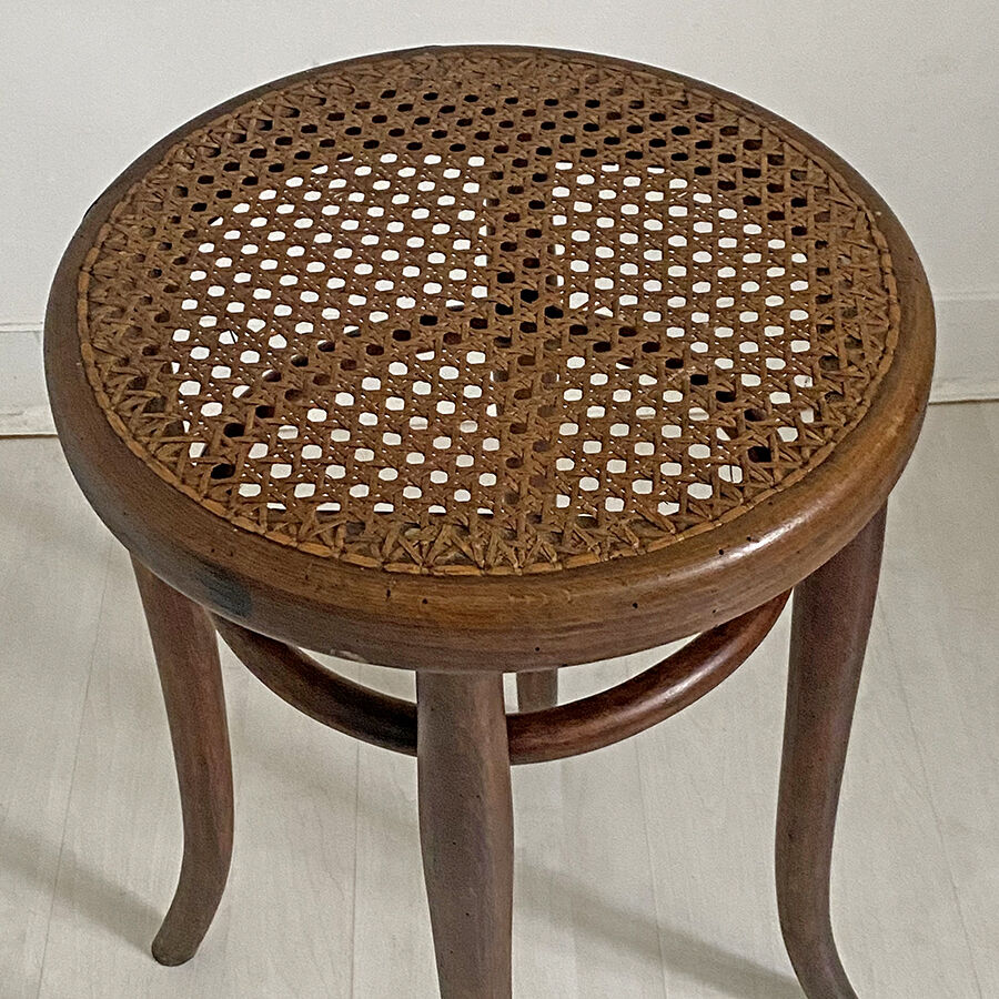 Thonet canine tabouret