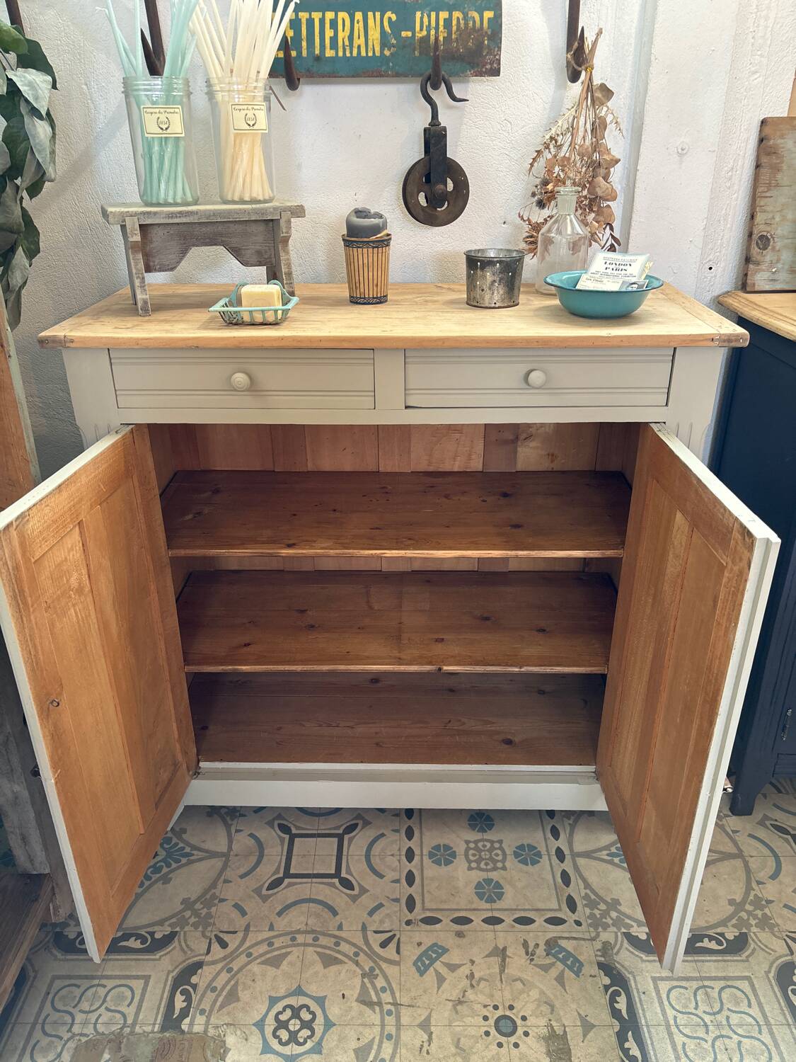 Beige Parisian buffet