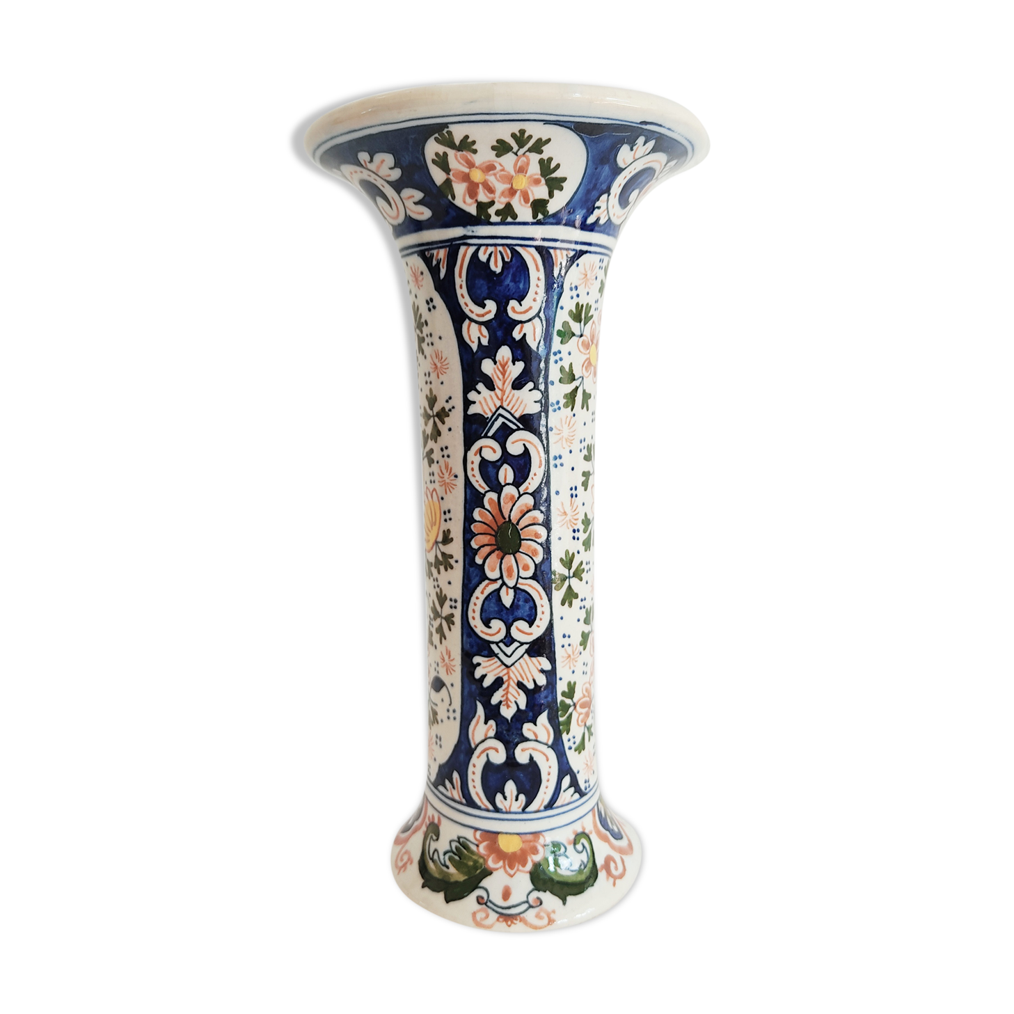 Vase bfk boch brothers keramis decoration flowers