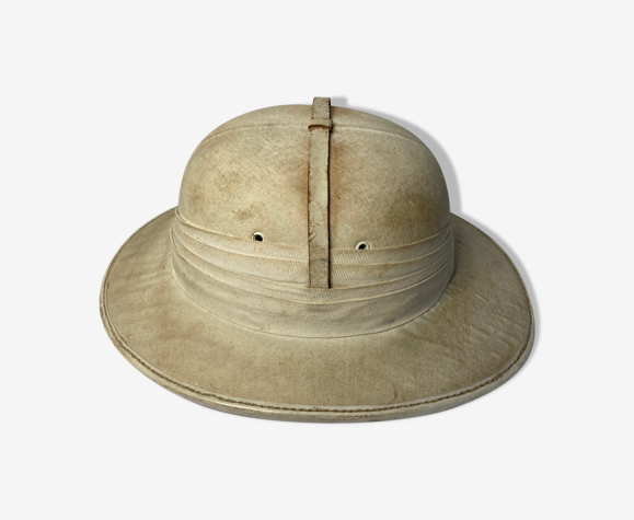 Ancien chapeau casque colonial Indochine début XXème | Selency