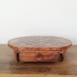 Olivier's wooden chessboard