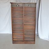 Oak curtain binder