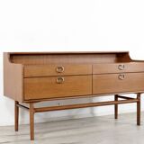 Midcentury Meredew Sideboard / Chest Of Drawers In Walnut. Vintage Modern / Retro / Scandinavian / D