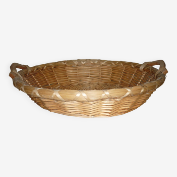 Large round basket with handles Ø 58 cm