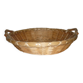 Large round basket with handles Ø 58 cm