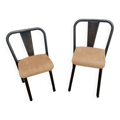 Chaises Tolix enfant