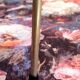 Pink moumoute tripod stool
