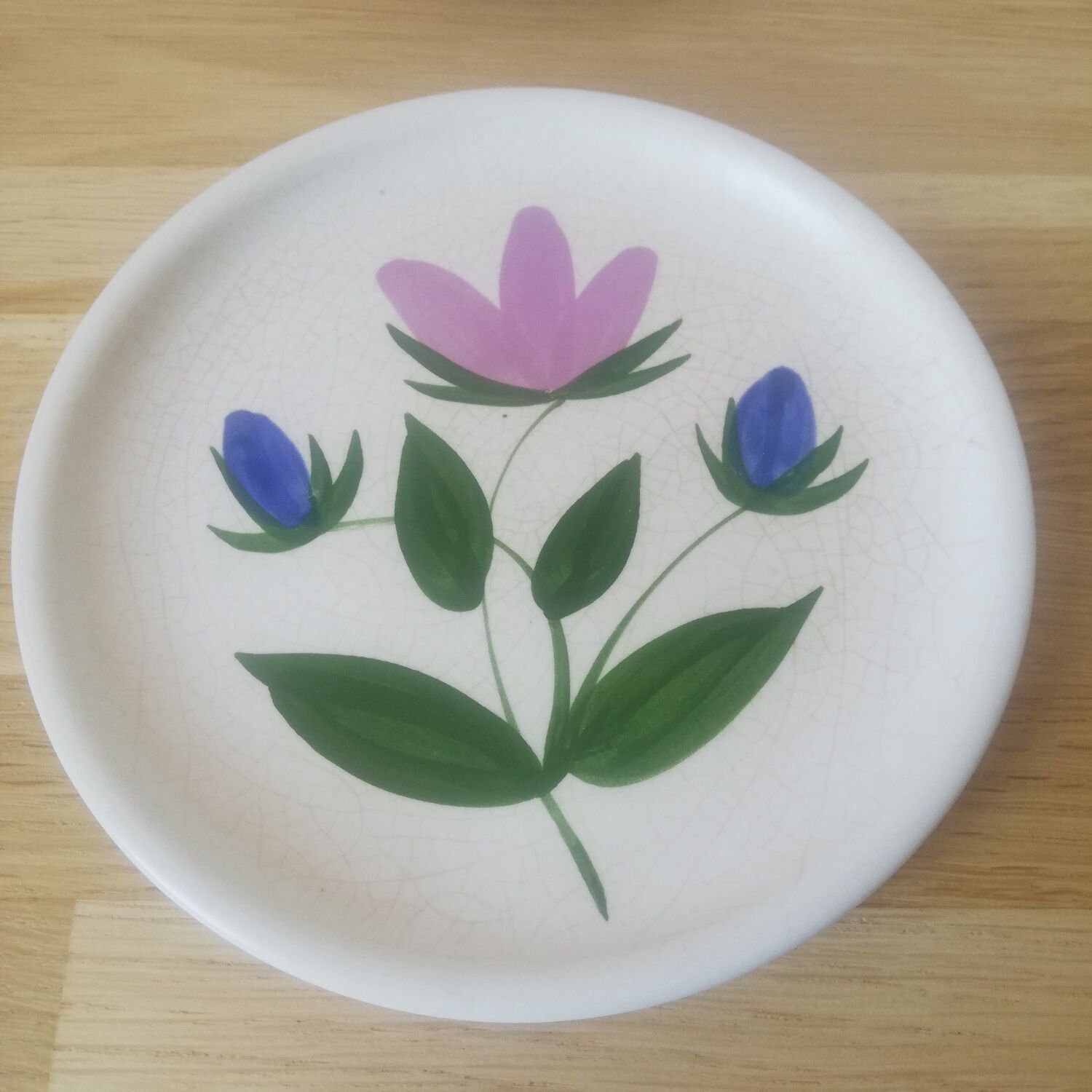 Assiettes poteries du marais