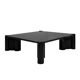 Gae Aulenti for Knoll Made of Black Marble Italian Square Coffee Table "Jumbo"