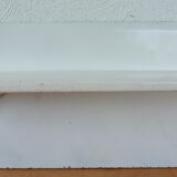 Earthenware shelf and enamelled cast iron