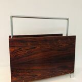 Porte revue rosewood and chrome, 1960