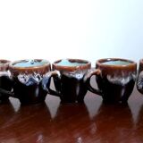 Pitcher grape by Alphonse Mouton and cups