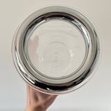 Guzzini ice bucket / wine cooler with chrome rim