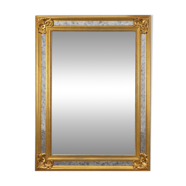 Miroir baroque doré du 20ème siècle par Deknudt, Belgique