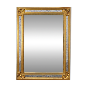 Miroir baroque doré du 20ème siècle par Deknudt, Belgique