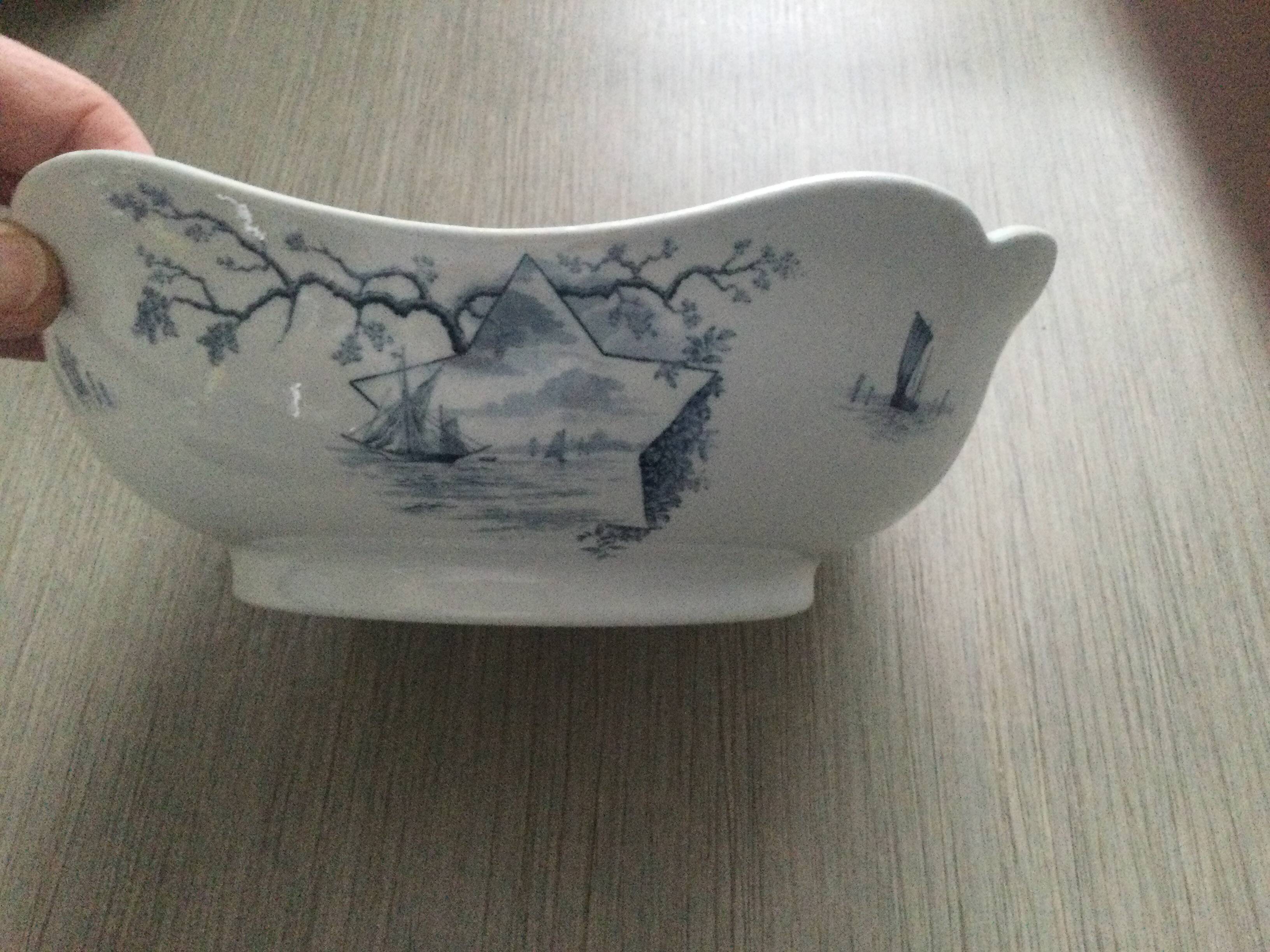 Marines ceramic dish