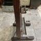 Antique hand-cranked easel