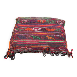 Pouf kilim persan en