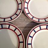 Series of 10 dessert plates