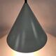 Lampe à pendentif conique minimaliste vintage - style billard Louis Poulsen - années 70