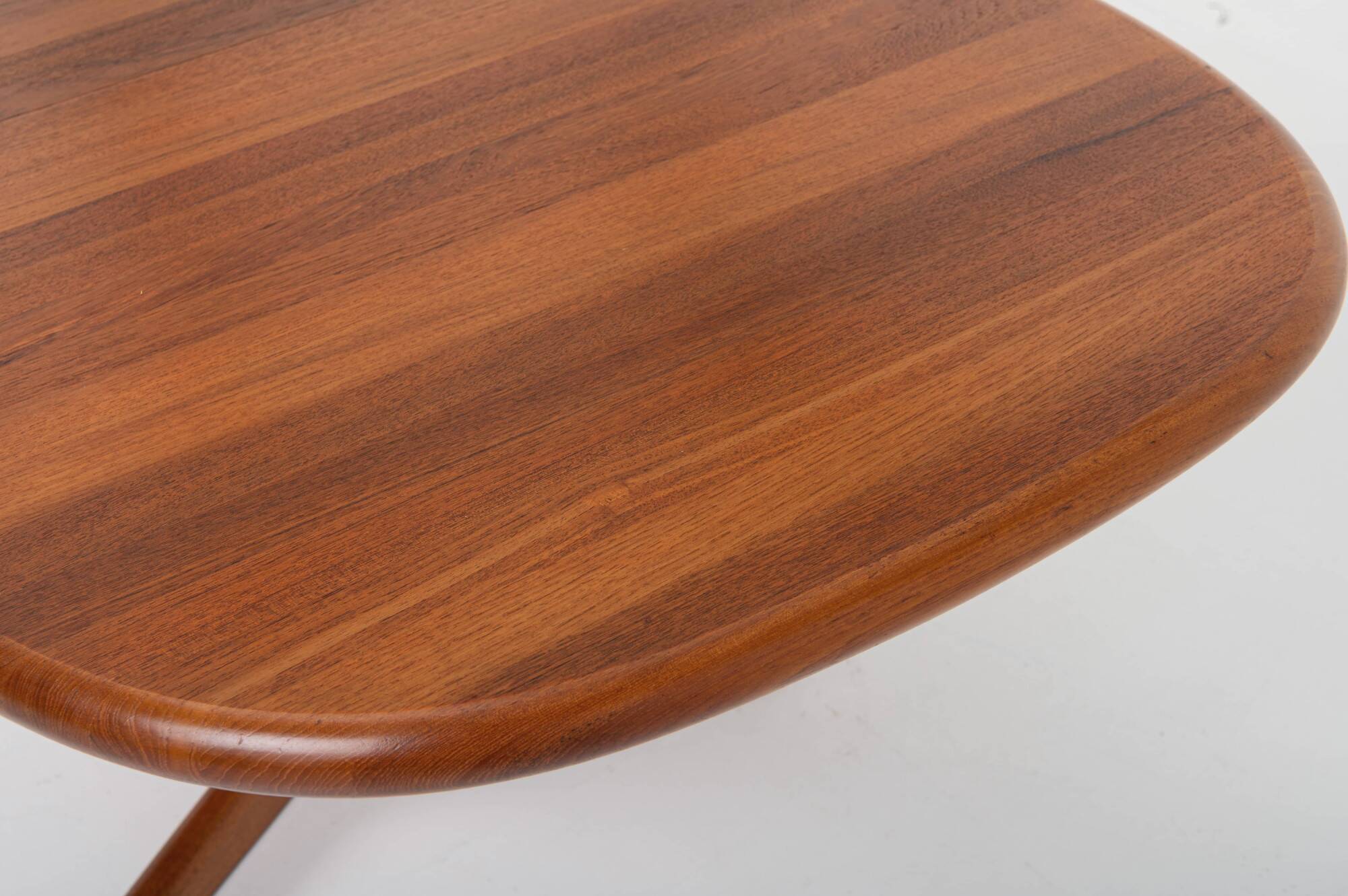 Extendable Solid Teak Dining Table from Glostrup Møbelfabrik, 1960s