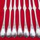 Christofle 12 lobster curettes - marly model - silver metal
