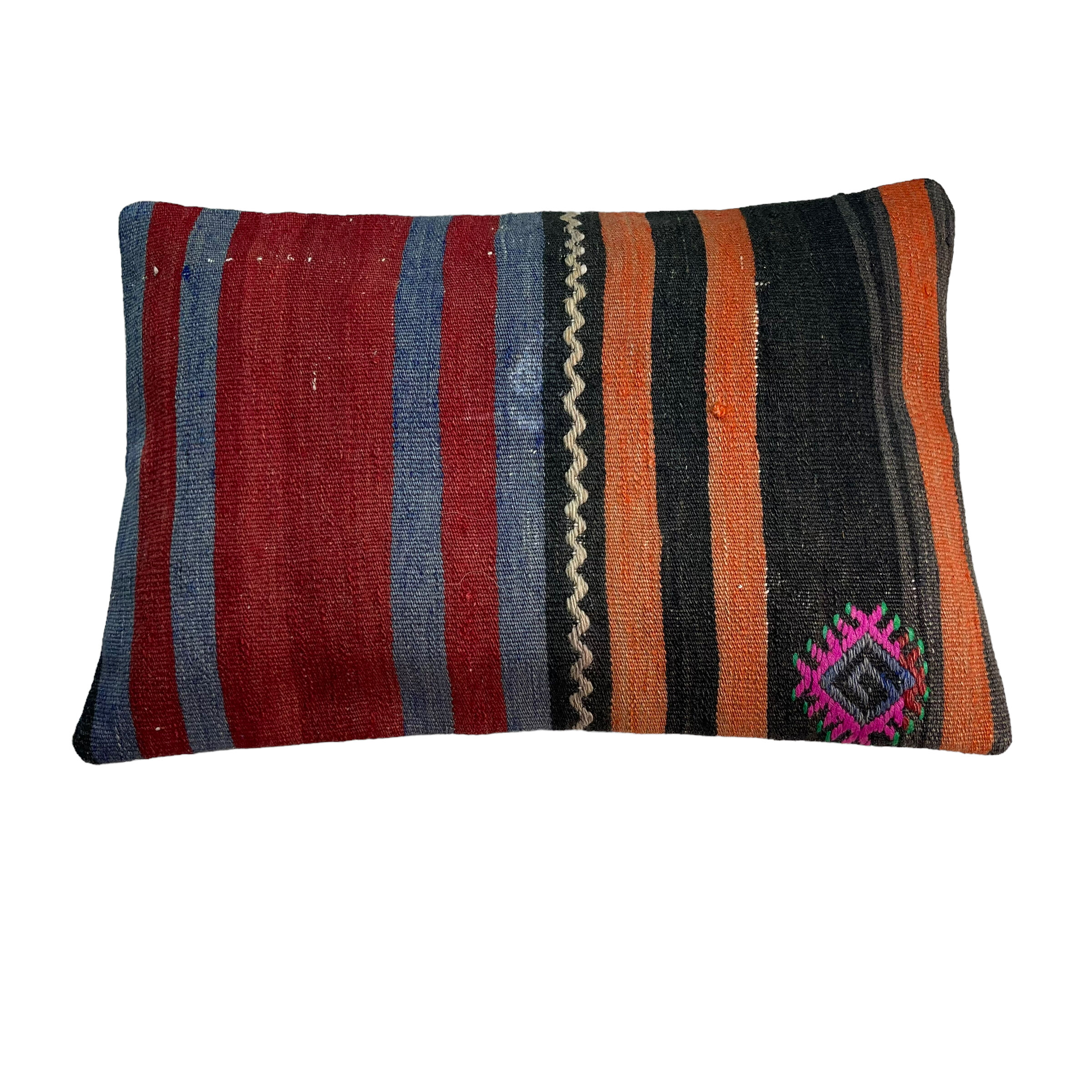 Vintage turkish handmade cushion cover , 30 x 50 cm