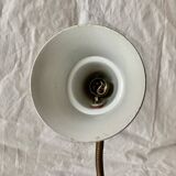 Metal and brass cocotte desk lamp - 1950