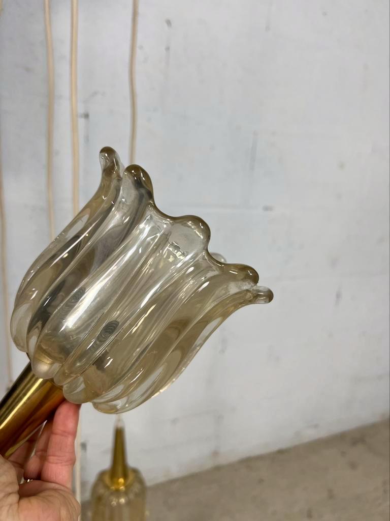 Vintage chandelier with 8 points light