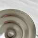 6 stainless steel standing cups, Letang Remy, France.