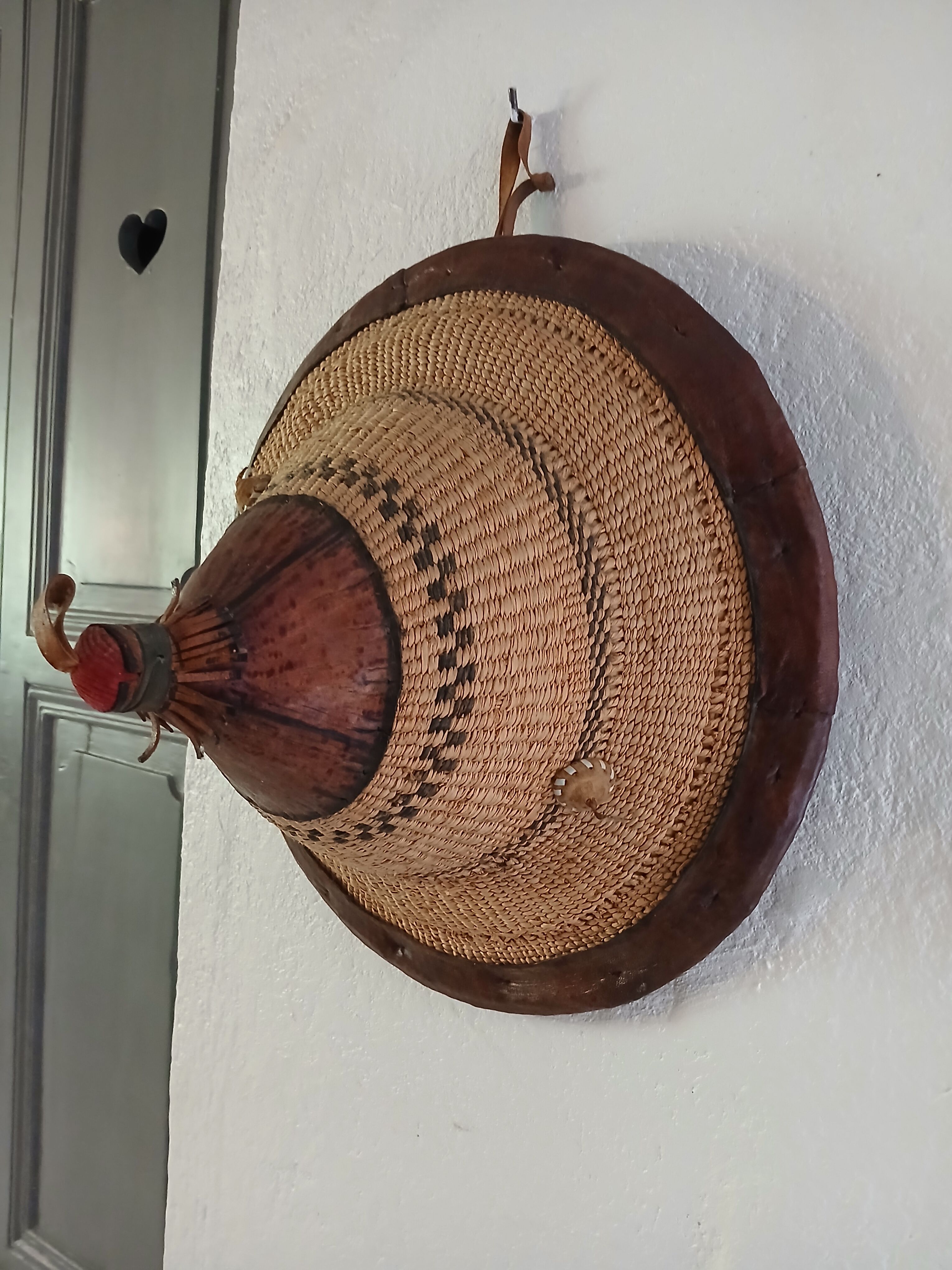 Ancient artisanal African hat
