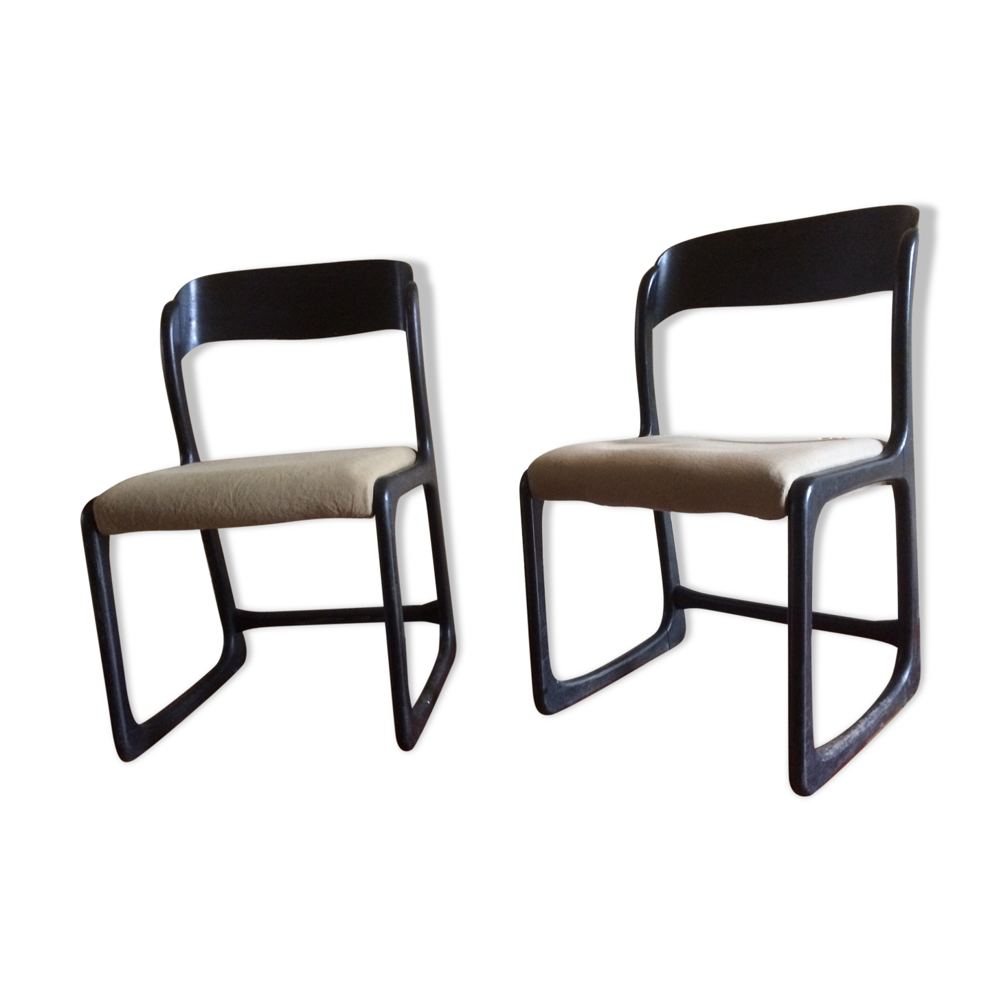 Pair of Baumann chairs