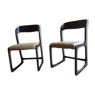 Pair of Baumann chairs