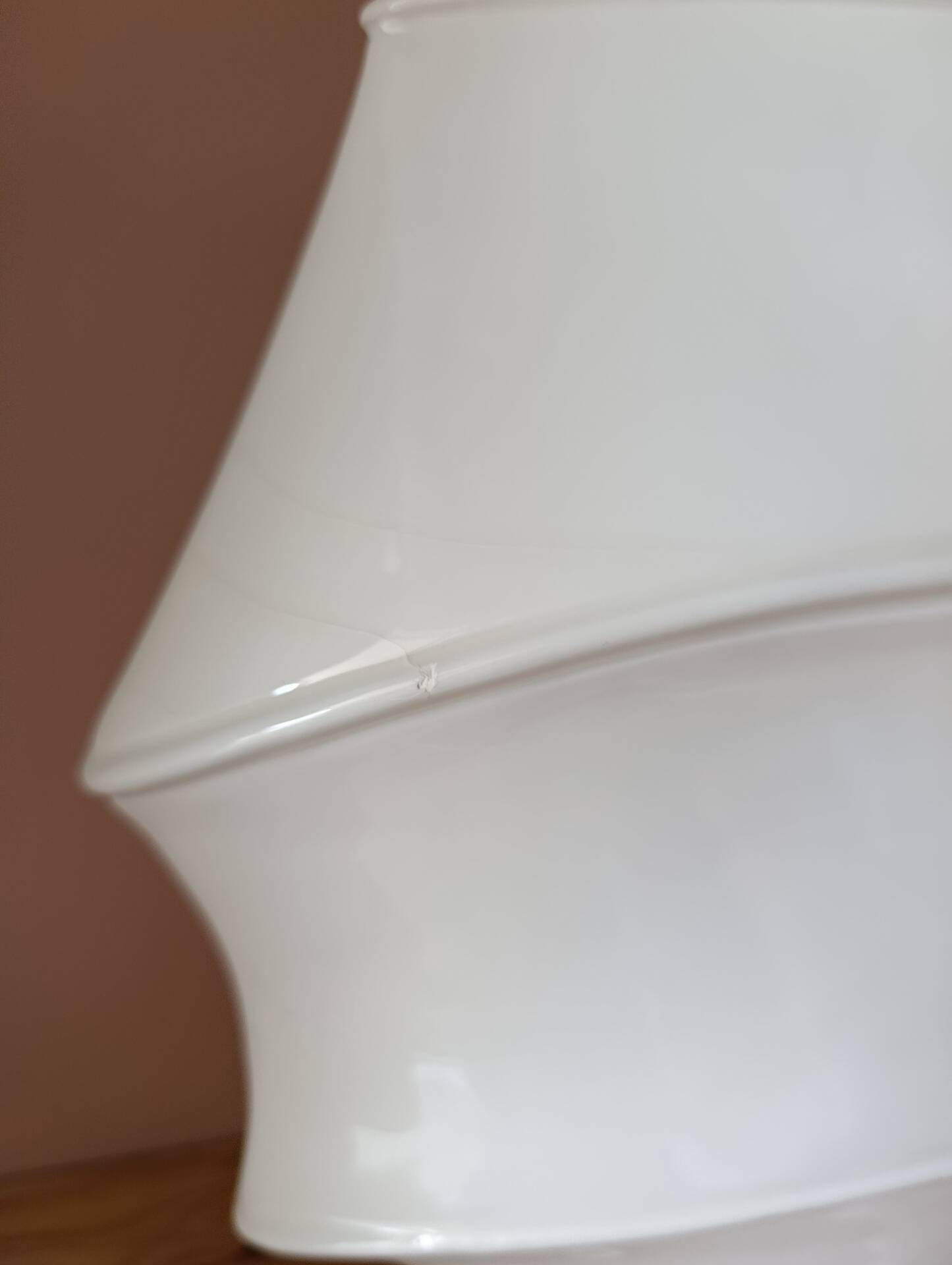 Large sculptural vase Hubert Olivier – Model OB207 – Glazed ceramic