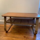 Rattan coffee table
