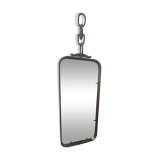 Brutalist wrought iron mirror from the 50s