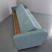 Newly Upholstered Art Deco Sofa / Folding Bed by Halabala, 1930s