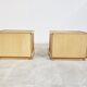 Pair of bedside night stands by Dal Vera 1970s