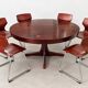 Baumann dining room set – extendable round table +6 chairs P