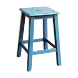 Wooden workshop stool