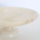 Compotier, flat on alabaster pedestal, 1960