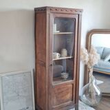 Glass-fronted Parisian wardrobe