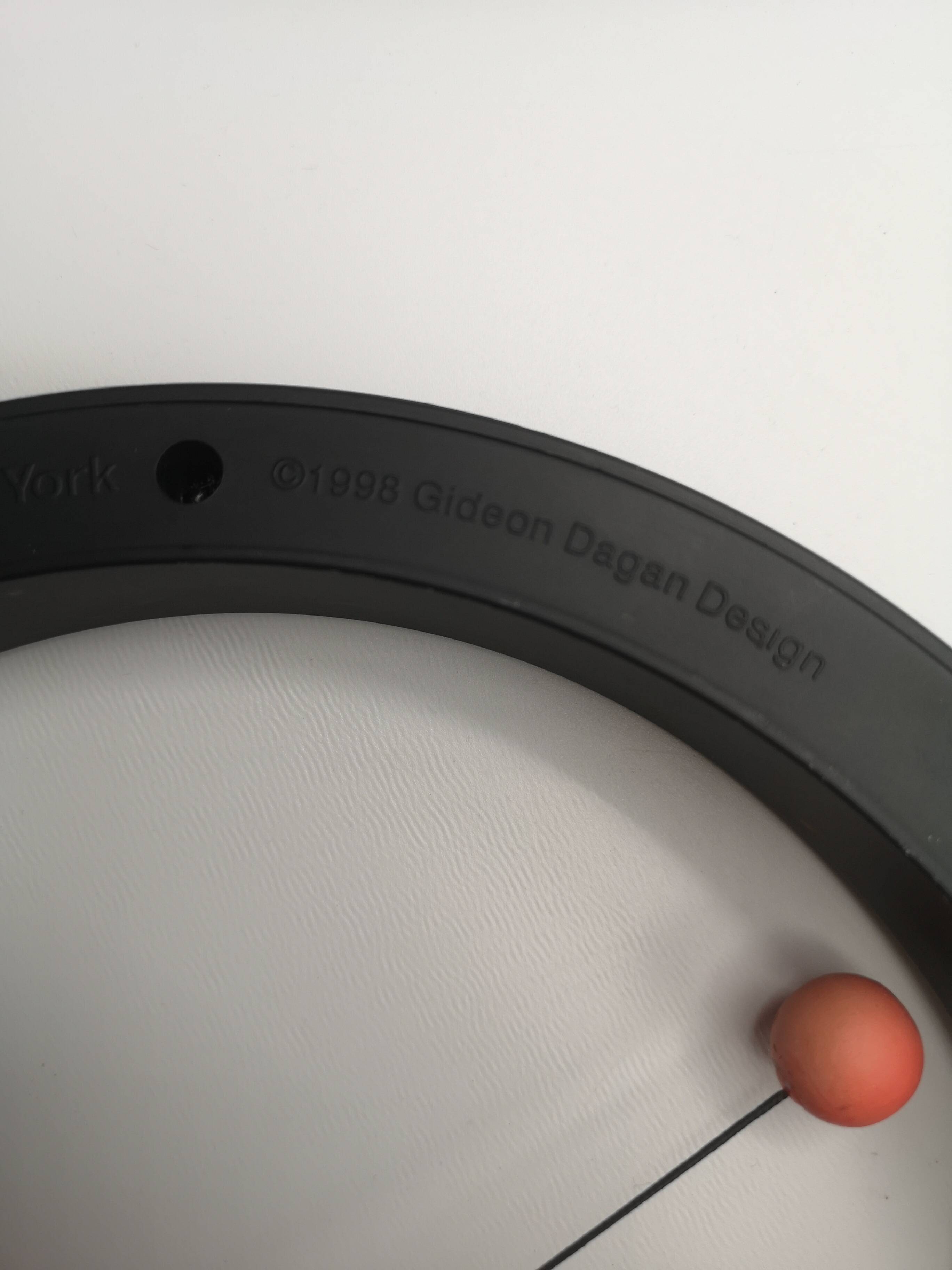 Perpetual calendar "1998 Gideon Dagan Design"