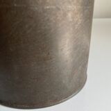 Set of 2 old weathered metal boxes