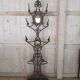 Cast iron coat rack Corneau F Charleville XIX th