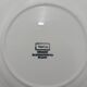 8 hollow plates Digoin Sarreguemines "Tartan"