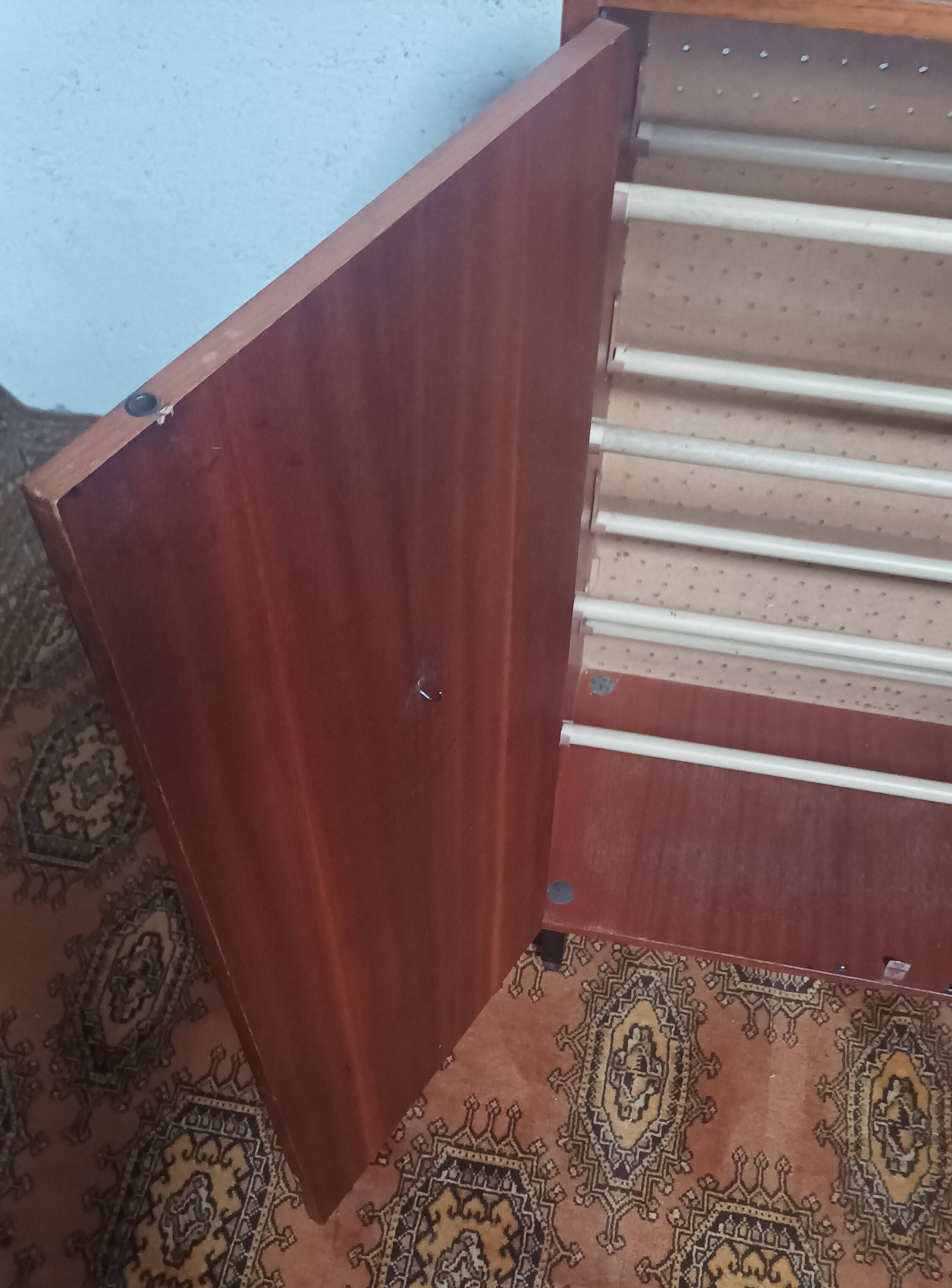 Rosewood shoe cabinet, 1950