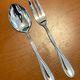 Christofle Galéa, 2 serving cutlery in very good condition.