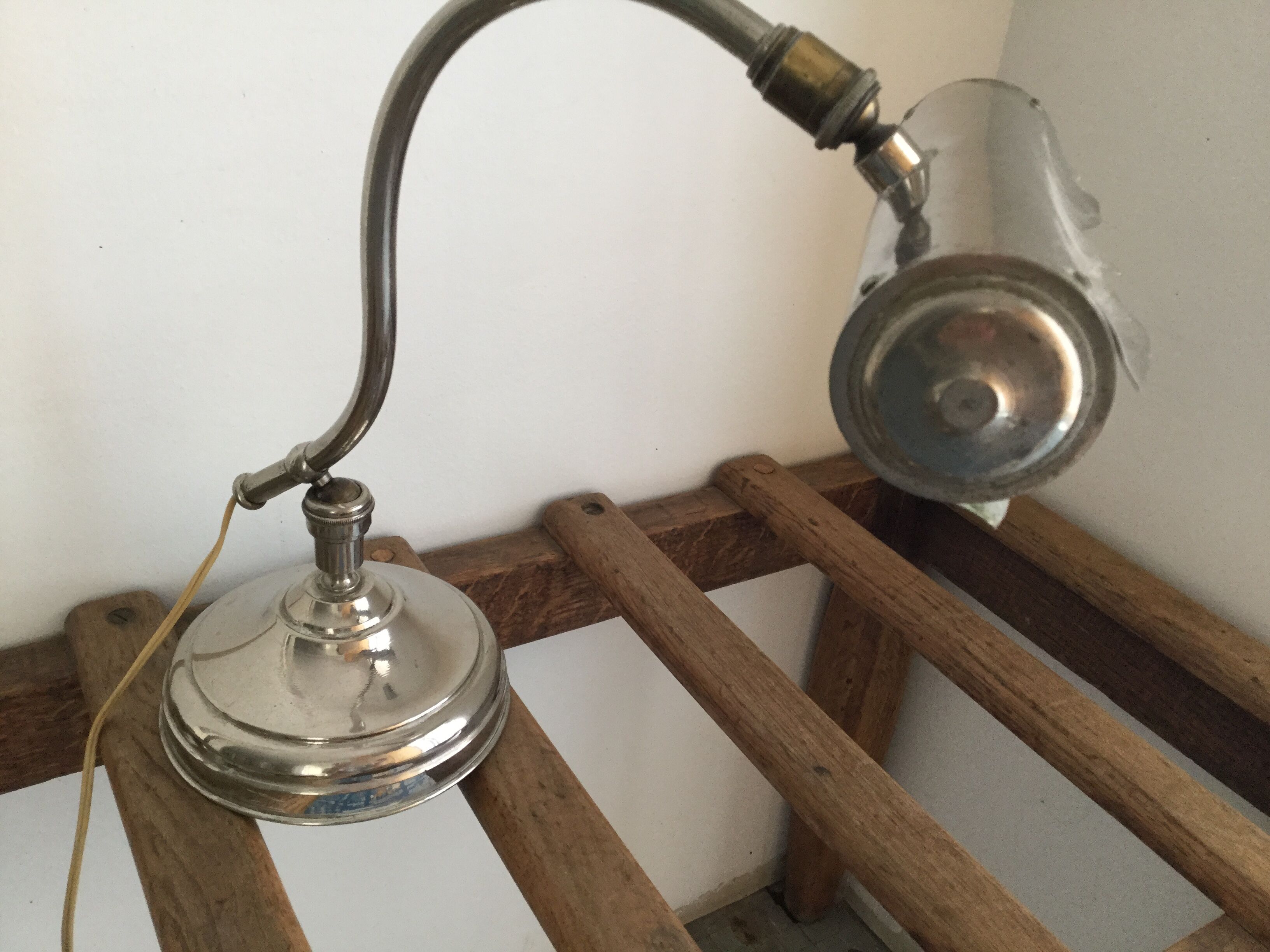 Former notary or banker lamp