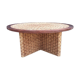 Table basse en corde et bois